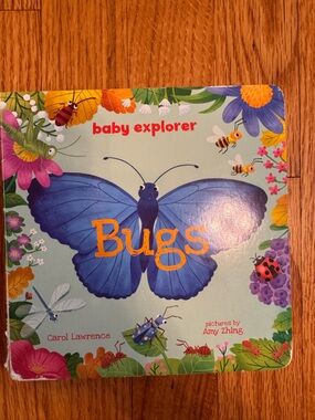 Baby Explorer: Bugs Board Book - Blue Butterfly